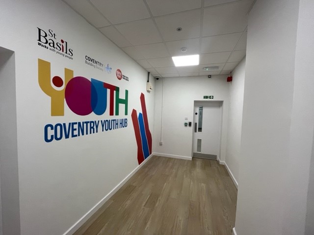 Lobby Graphic 3 - St Basils Coventry